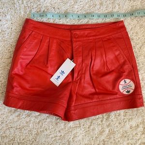 Adidas Opening Ceremony Leather shorts
